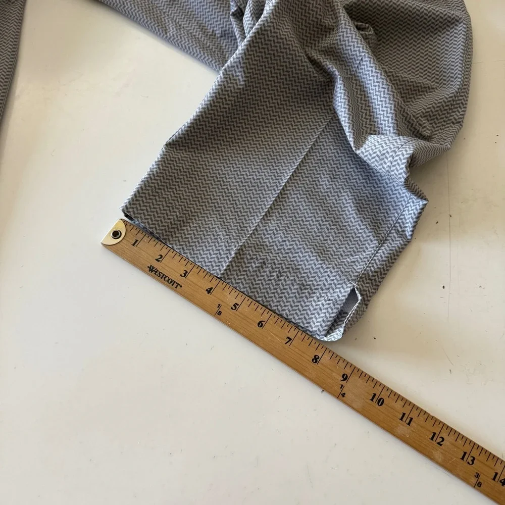 Nike Golf Tour Performance Dri-FIT Pants Mens 35 x 32 Grey Chevron 483599-082
